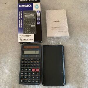 Casio FX-82SOLAR-W Scientific Calculator *Nice*